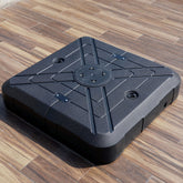 Furniture of America Maximus Outdoor Black Square Umbrella Base