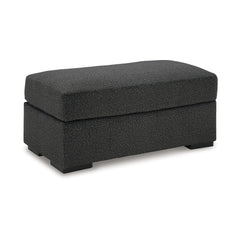 Signature Design by Ashley Wryenlynn Black Ottoman