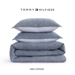 Tommy Hilfiger Classic Texture Cotton Duvet Cover Set