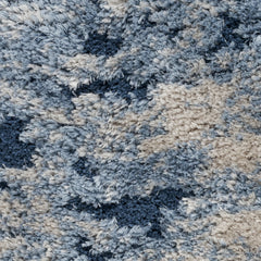 Nourison Luxurious Shag Abstract Wave Plush Shag Area Rug