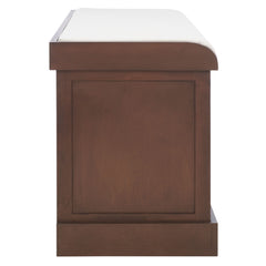 SAFAVIEH Mozella 3-Drawer Cushion Bench - 42" W x 15" D x 20" H - 42Wx15Dx20H