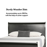 Furniture of America Mayday II Classic Kids Wooden Sleigh Bed