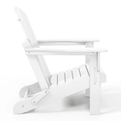 Laguna Fade Resistant All Weather Outdoor Patio Folding Adirondack Chair