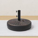 Newport 55-lb Fillable Round Patio Market Umbrella Base Stand