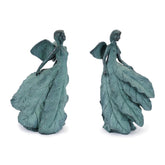 Stone Garden Fairy Statue (Set of 2)