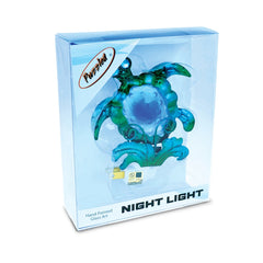 Puzzled Sea Turtle Ocean Life Night Light