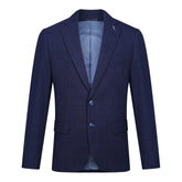 Tahari Slim Fit Plaid Blazer