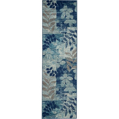 Nourison Tranquil Floral Leaves Area Rug