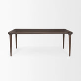 Suvan 72" Medium Brown Rectangular Solid Wood Table
