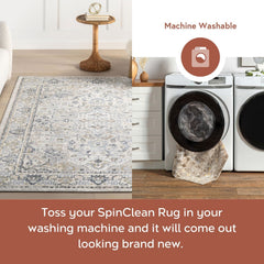 Nuloom Cady SpinClean Machine Washable Transitional Area Rug