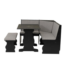 Linon Hannah Breakfast Nook 3-piece Dining Set