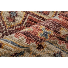Grand Bazaar Foxboro Hand Knotted Medallion Transitional Area Rug