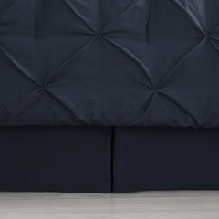 Sweet Home Collection 8 Piece Pinch Pleated Bed In a Bag All Season Complete Set