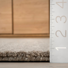 Mozai Fringed Wool-Blend Area Rug