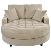 Modern Oversized Chaise Lounge Sofa Bed by Harper & Bright Designs