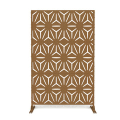 Outdoor Free Standing Metal Privacy Screen
