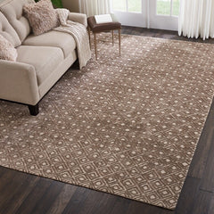 Nourison Modern Diamond Hand-tufted Area Rug