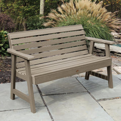 HIGHWOOD Weatherly 5-foot Eco-friendly Synthetic Wood Garden Bench