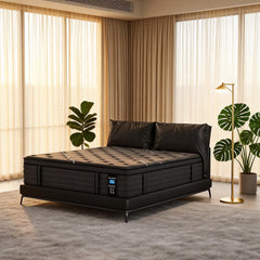 Modland 14" Extra Firm Cooling Gel Hybrid Mattress for Back Pain Relief in a Box, Twin/Full/Queen/King/CALKing Size