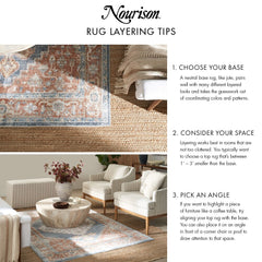 Nourison Sandy Indoor/Outdoor Abstract Area Rug