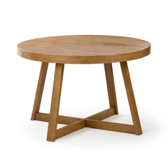 Solid Wood 47" Round Dining Table