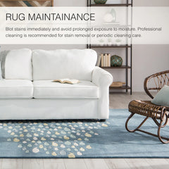 Handmade Schooled Animal Pattern Area Rug