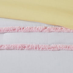 Mackenzie Cotton Duvet Cover Set with Chenille Trim by Intelligent Design Kids