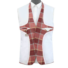 Elie Balleh Men's Plaid Slim Fit Jacket