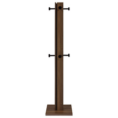 Rawlins Walnut Engineered Wood Coat Rack