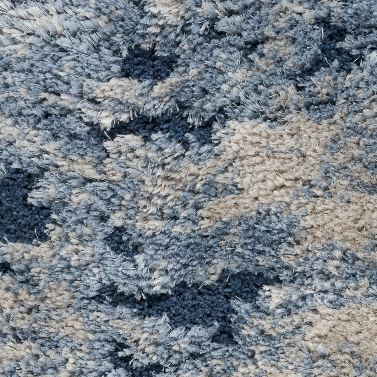 Nourison Luxurious Shag Abstract Wave Plush Shag Area Rug