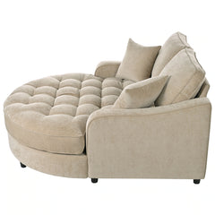 Modern Oversized Chaise Lounge Sofa Bed by Harper & Bright Designs