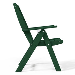 Laguna Foldable Highback Patio Dining Chair with Adjustable Recline Feature