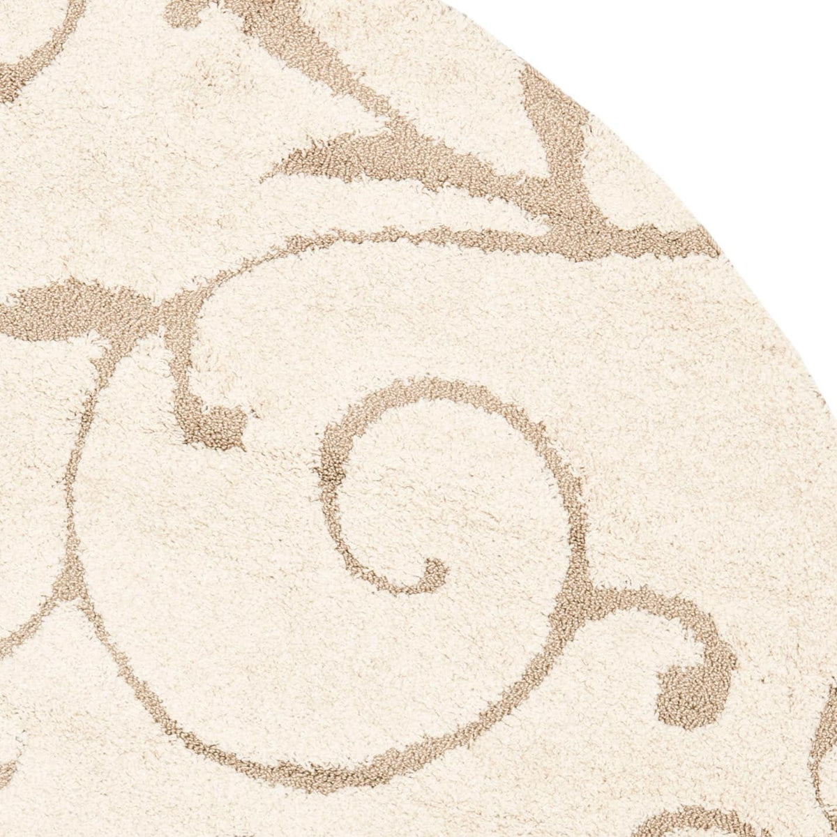 SAFAVIEH Florida Ryung Shag Scroll 1.2-inch Thick Textured Rug