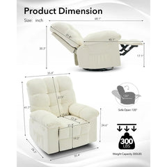 Rocking 360° Swivel Rocker Chair
