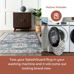 Nuloom Darby Persian SplashGuard Machine Washable Area Rug