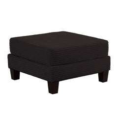 Furniture of America Xenia Modern Chenille Ottoman with Storage