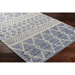 Pernnille Handmade Farmhouse Cotton & Wool Area Rug