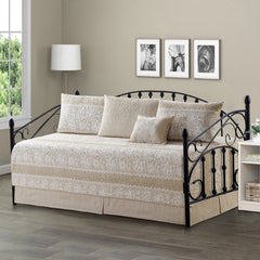 Serenta 6 Piece Cotton Blend Daybed Bedspread Coverlet Set - 75" x 39"