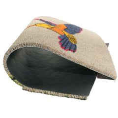 Imports Decor Multicolor Hummingbird Outdoor Decorative Door Mat