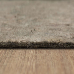 Mohawk Home Felt Rug Pad 3/8" Inch Thick Plush Comfort Cushion - Grey