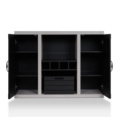 Furniture of America Xole 47-in. Rustic 7-shelf Dining Buffet, Sideboard for Dining Room