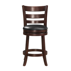 Fremont & Park Aris Ladder Back Swivel Barstool