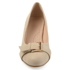 Journee Collection Women's Graysn Comfort Insole Slip On Round Toe Wedge