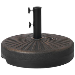Newport 55-lb Fillable Round Patio Market Umbrella Base Stand