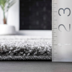 Nuloom Krista Contemporary Swirls Shag Area Rug