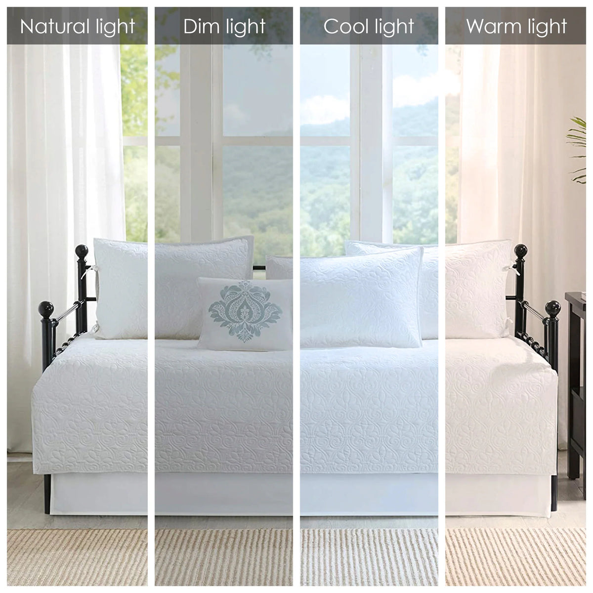 Madison Park Quebec 6 Piece Reversible Daybed Cover Set
