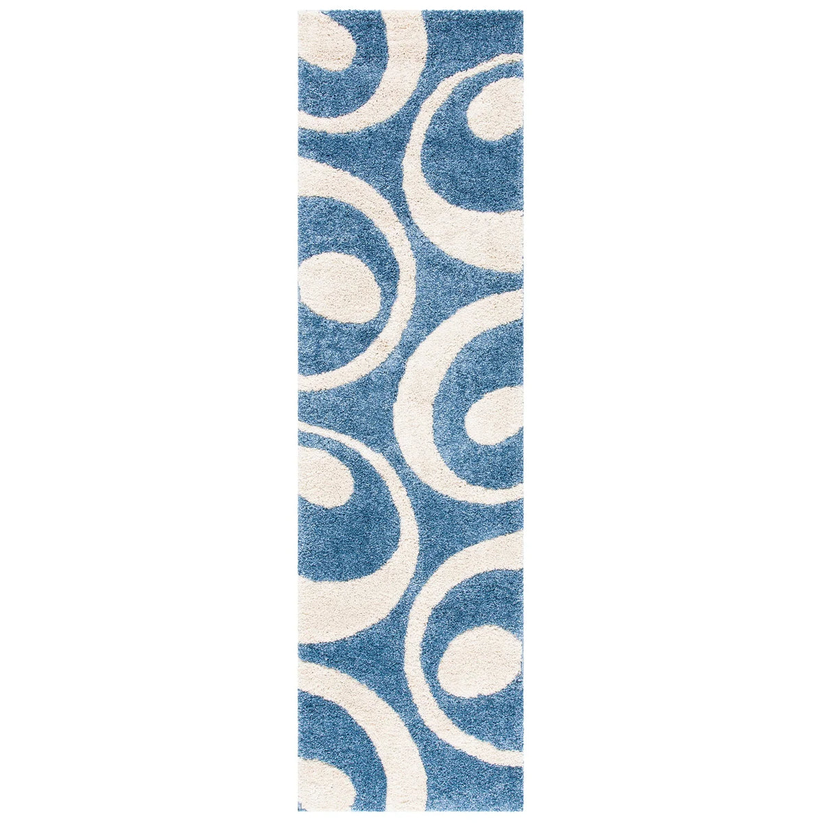 SAFAVIEH Florida Shag Rositha Abstract 1.2-inch Thick Rug