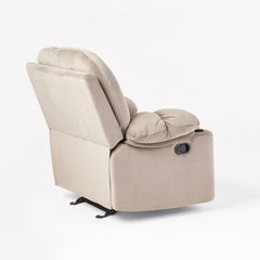 Gannon Fabric Glider Recliner Club Chair by Christopher Knight Home