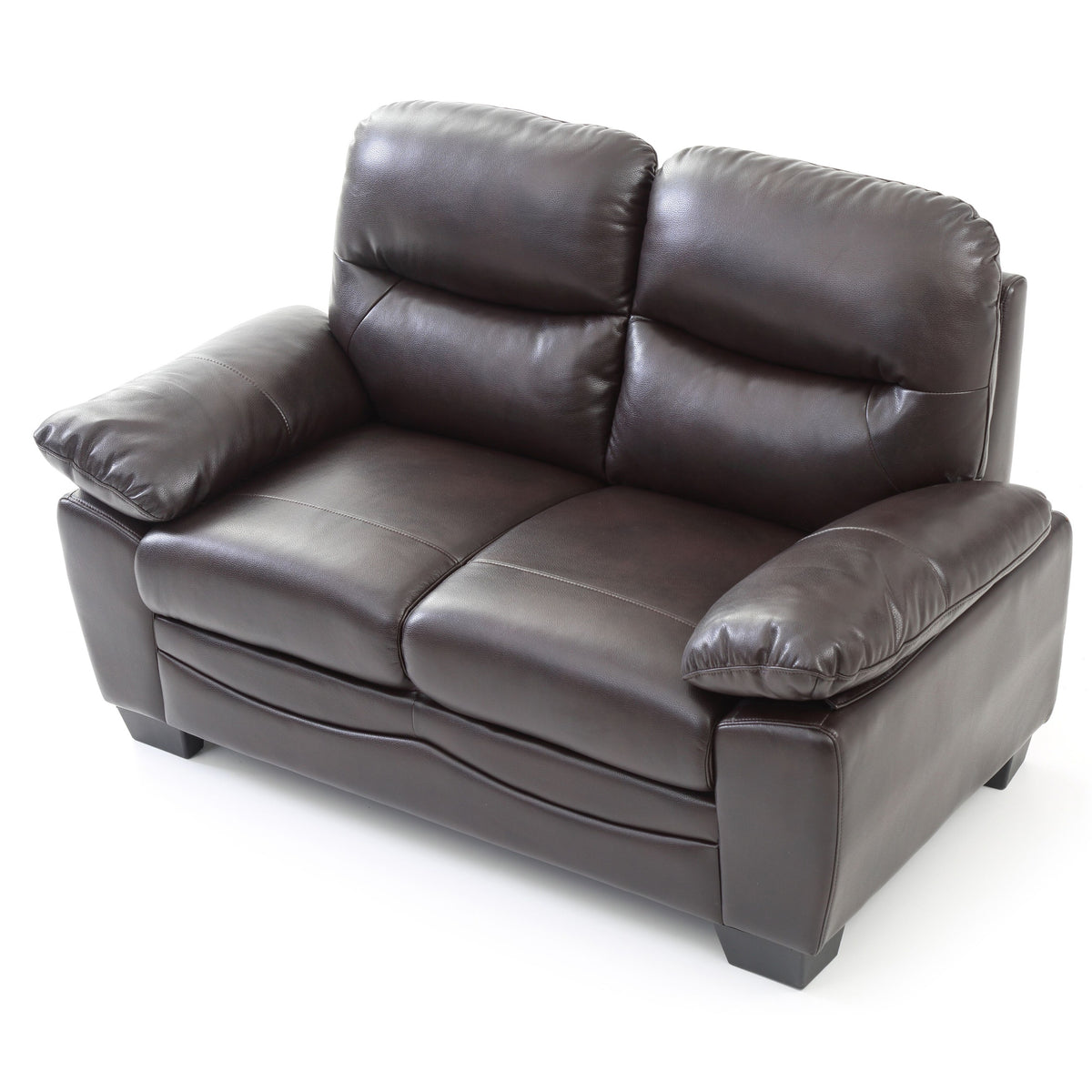 Marta Faux Leather Loveseat
