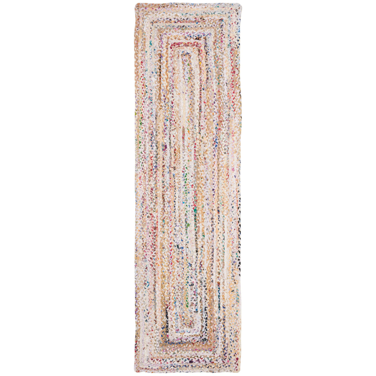 SAFAVIEH Georgine Handmade Nanny Braided Bohemian Cotton Rug